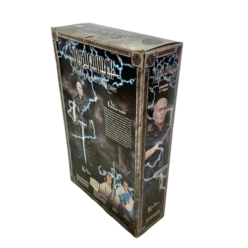 118 - Highlander 12 inch collectible figure “The Kurgan” Sideshow Collectibles. Box measures 23x36cm