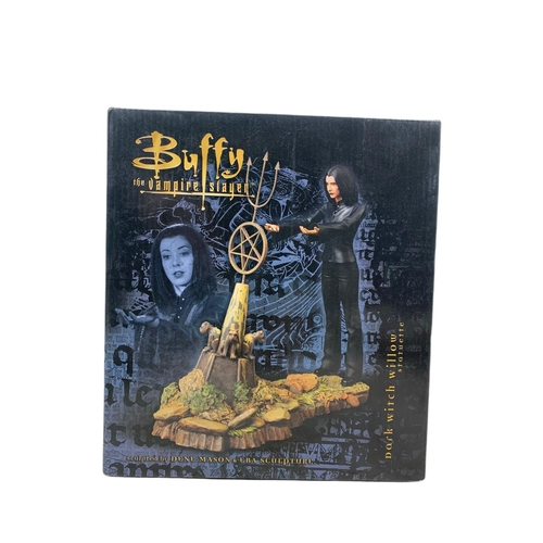 124 - Buffy The Vampire Slayer.  Dark Witch Willow Statuette in box. Sculpted by Dene Mason & Era Sculptur... 