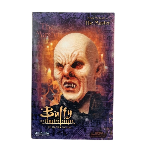 126 - Buffy The Vampire Slayer “The Master” 12 inch figure Sideshow Collectibles. Box measures 23x36cm