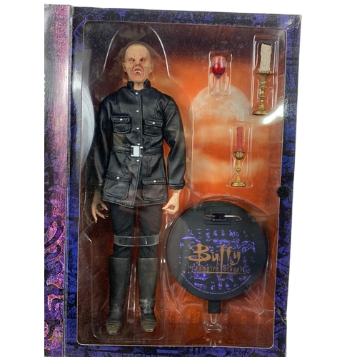 126 - Buffy The Vampire Slayer “The Master” 12 inch figure Sideshow Collectibles. Box measures 23x36cm