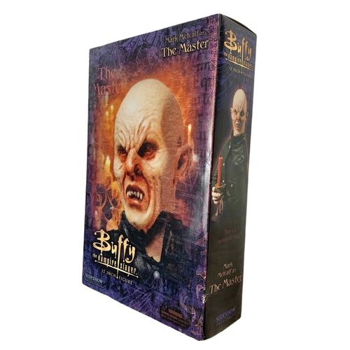 126 - Buffy The Vampire Slayer “The Master” 12 inch figure Sideshow Collectibles. Box measures 23x36cm