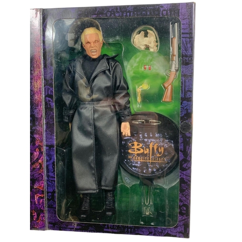 127 - Buffy The Vampire Slayer “Vampire Spike” 12 inch figure Sideshow Collectibles. Box measures 23x36cm