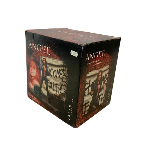 144 - Diamond Select Toys “Angel Faith Statuette” in box. Sculpted by Dene Mason & Clayburn Moore. Box mea... 