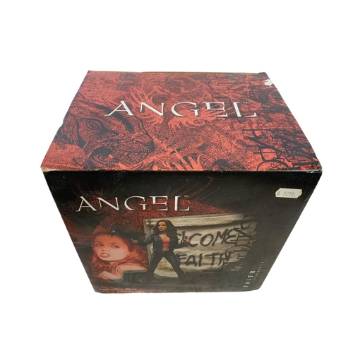 144 - Diamond Select Toys “Angel Faith Statuette” in box. Sculpted by Dene Mason & Clayburn Moore. Box mea... 