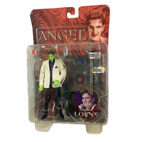 147 - Angel action figures in boxes. “Pylean Cordelia, Slave Cordelia, There’s No Place Like Plrtz Glrb Lo... 