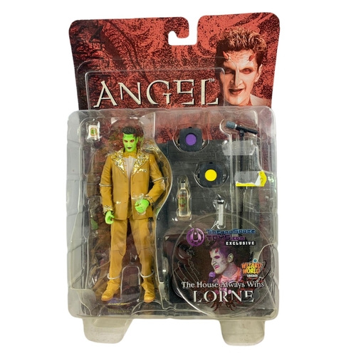 147 - Angel action figures in boxes. “Pylean Cordelia, Slave Cordelia, There’s No Place Like Plrtz Glrb Lo... 