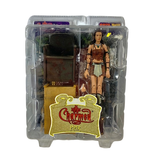 158 - Set of 4 Charmed action figures in boxes. Series 2. Leo, Paige, Piper and Phoebe. Sota Toys. Boxes m... 