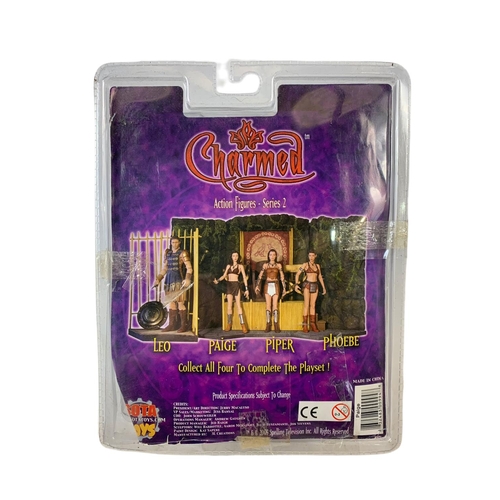 158 - Set of 4 Charmed action figures in boxes. Series 2. Leo, Paige, Piper and Phoebe. Sota Toys. Boxes m... 