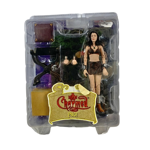 158 - Set of 4 Charmed action figures in boxes. Series 2. Leo, Paige, Piper and Phoebe. Sota Toys. Boxes m... 