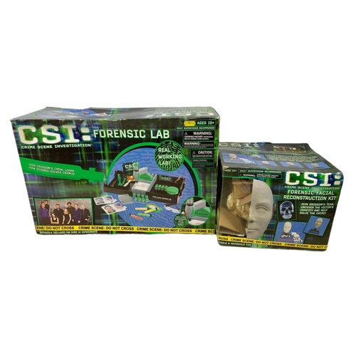 173 - CSI Forensic Lab and a CSI Forensic Facial Reconstruction Kit.