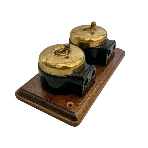 190 - Early 20th century dolly switches. Circa 1920/30. 16.5cm