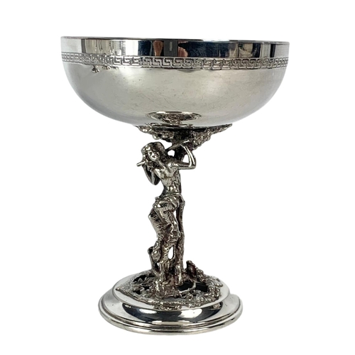 398 - Set of 6 Spanish ornate silver plated goblets. 10/12.5cm