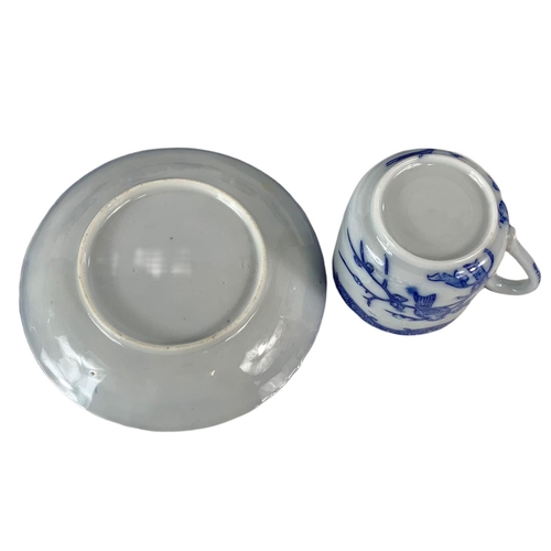 410 - 8 early 20th century Chinese cups and saucers.