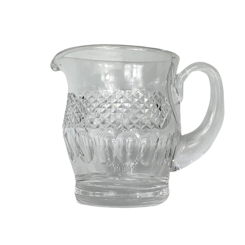 412 - Waterford Crystal jug. 16/13.5cm