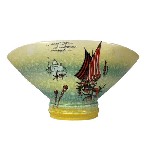 414 - Sylvac pottery planter/vase. 26.5/14.5cm