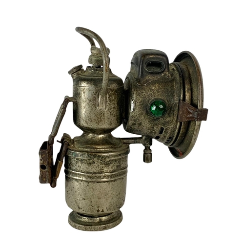 46 - Early 20th century bicycle lamp by Panther B Ham.