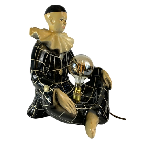 49 - 1950’s Pierrot Sphere lamp. 36x32x42cm