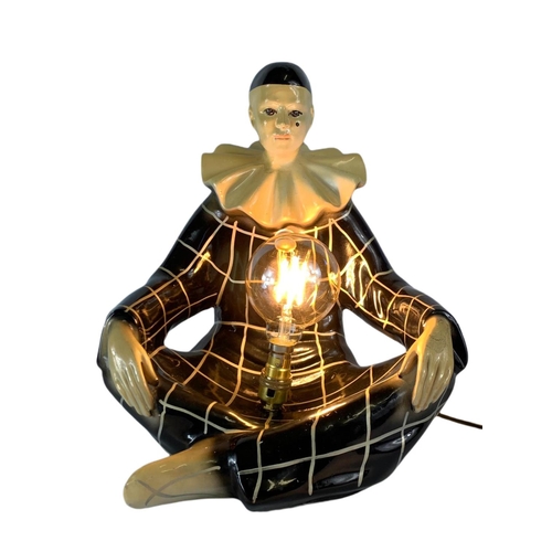 49 - 1950’s Pierrot Sphere lamp. 36x32x42cm