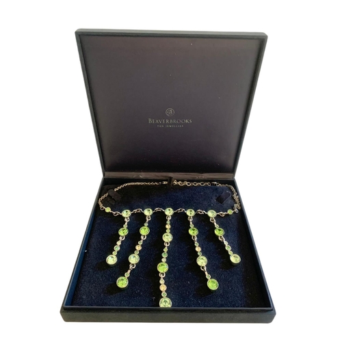 681 - Beaverbrooks necklace in box.