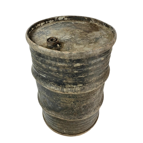 73 - German WW1 oil drum. 37/55cm