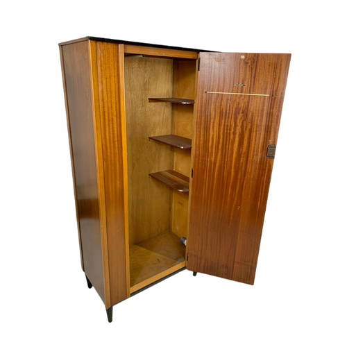 781 - Vintage 1960’s gents wardrobe. 77.5x43x158.5cm