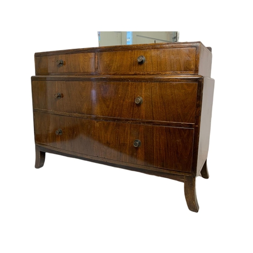 783 - Vintage dressing chest. 107x47x157cm