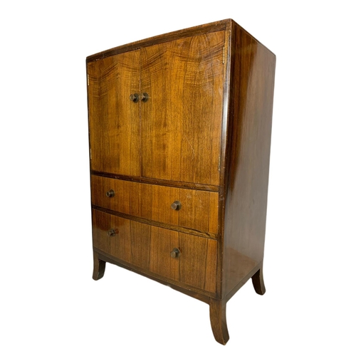 784 - Vintage tallboy chest. 80x46x114.5cm