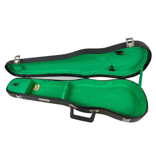 8 - Violin in case, with bow