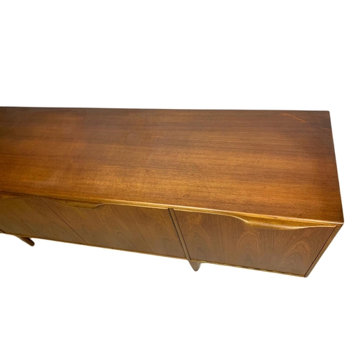 818 - McIntosh teak mid century sideboard. 201.5x46x75cm