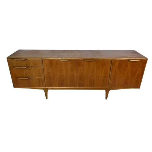 818 - McIntosh teak mid century sideboard. 201.5x46x75cm