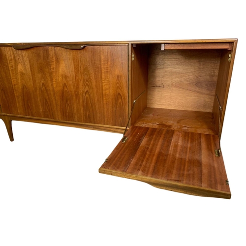 818 - McIntosh teak mid century sideboard. 201.5x46x75cm