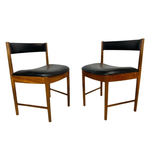 825 - McIntosh teak mid century extendable table and 4 chairs