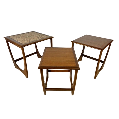 877 - G-Plan Astro teak mid century nest of tables.