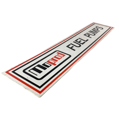 88 - Moprod Fuel Pumps sign 76x15.5cm