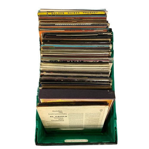 256 - Large quantity of vinyl/LP/records.