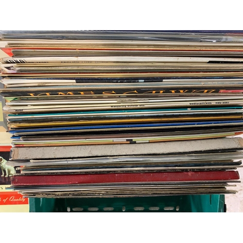 257 - Large quantity of vinyl/LP/records