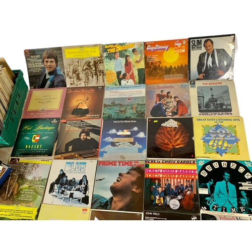 258 - Large quantity of vinyl/LP/records.