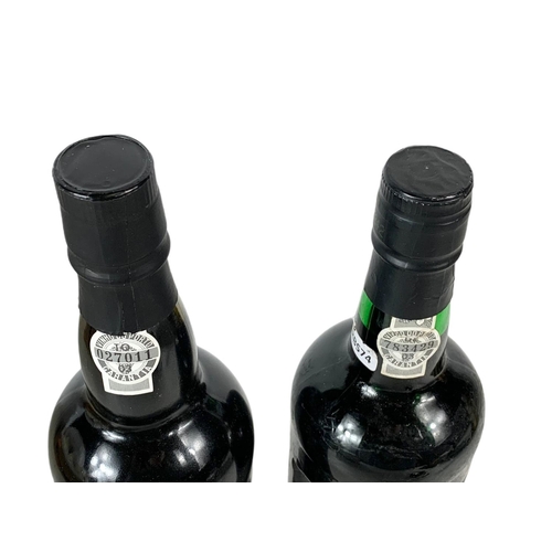 275 - 2 bottles of port. Justerini & Brooks Directors. 75cl.