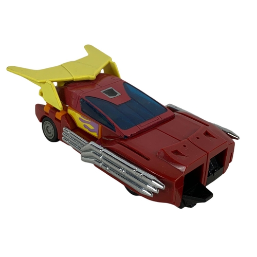 277 - Quantity of model cars/trucks including a 1986 Hasbro Takara Transformer, a G1 Action transformer, D... 