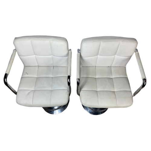 797b - Pair of swivel high stools