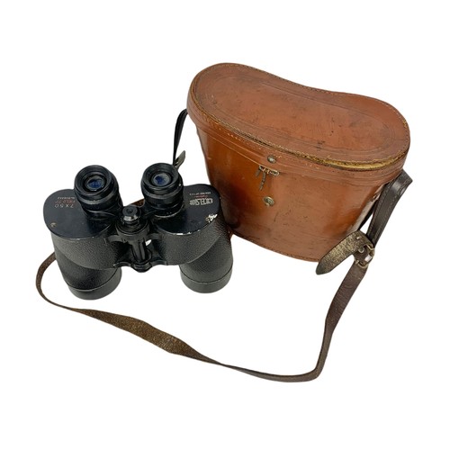 289 - Pair of vintage Excelsior binoculars. 22/21cm