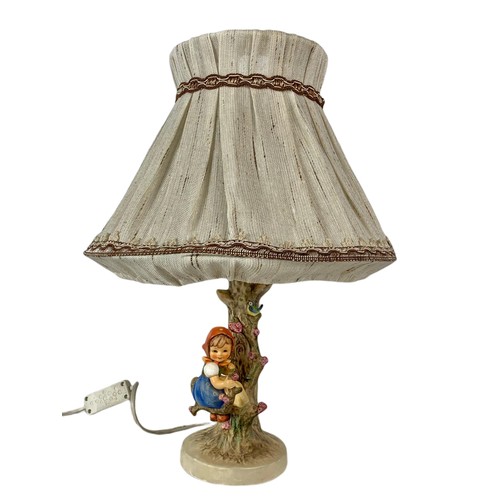 479 - Goebel pottery lamp