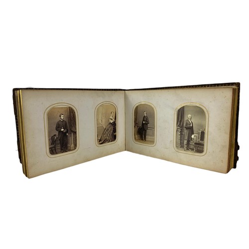 307 - Victorian photo album. 23cm