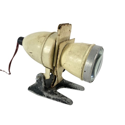 310 - Early 20th century dentists lamp. Circa 1930’s. 23x17.5cm