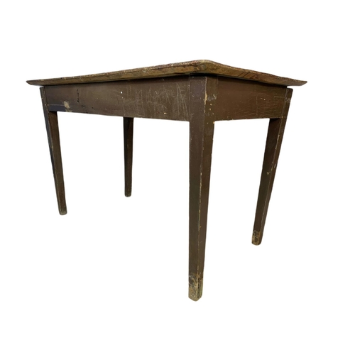 1045 - Early 20th century pine country house table by Esavian. 122x70.5x77cm