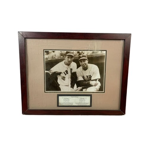 511 - JFK, The Beatles and Baseball Joe Di Maggio pictures. 64x79cm