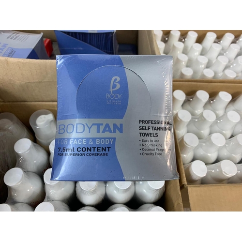 744 - Large quantity of body tan and lice solution