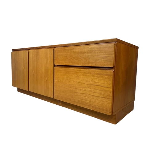 980 - Danish teak mid century sideboard designed by Johannes Andersen for Uldum Interiors 
140x48.5x56.5cm... 