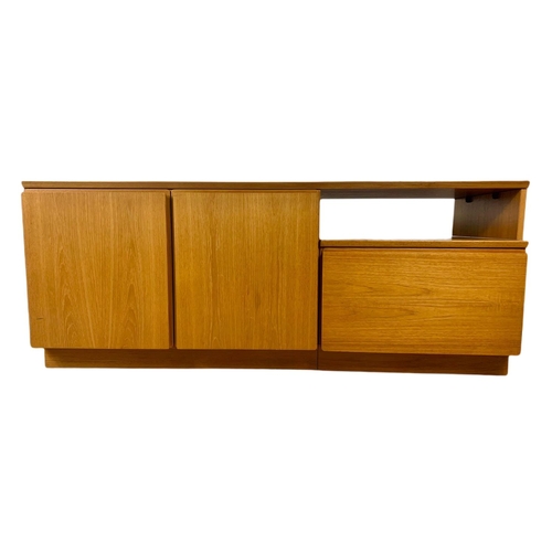 981 - Danish teak mid century sideboard with side cabinet designed by Johannes Andersen for Uldum Interior... 