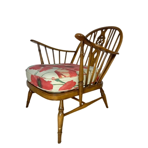 987 - Ercol mid century elm armchair